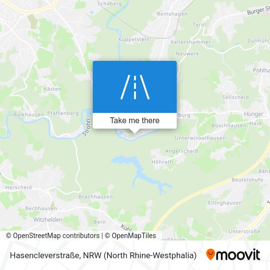 Hasencleverstraße map