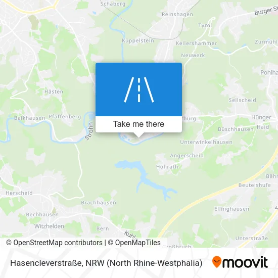 Карта Hasencleverstraße
