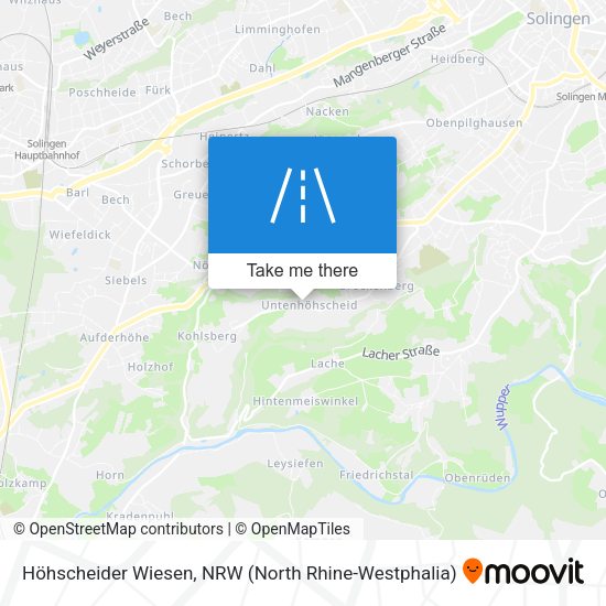 Höhscheider Wiesen map