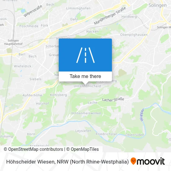 Höhscheider Wiesen map