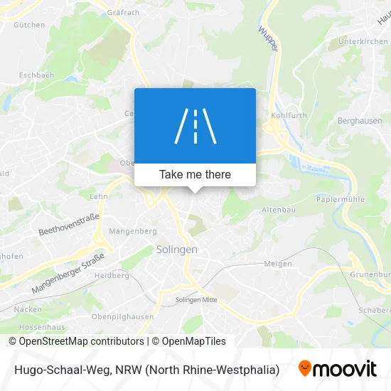 Карта Hugo-Schaal-Weg