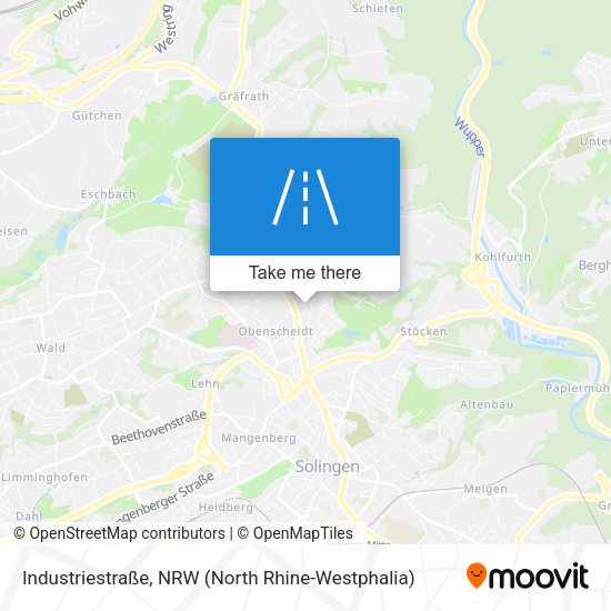 Industriestraße map
