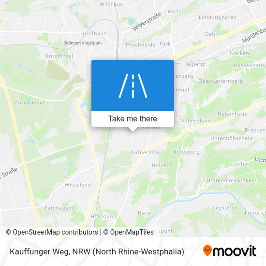 Карта Kauffunger Weg