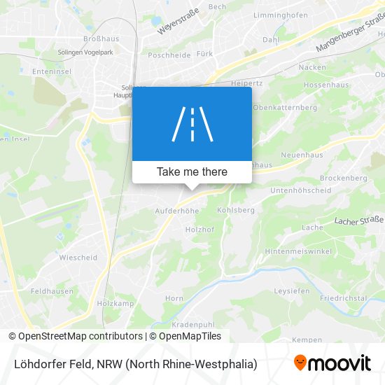 Löhdorfer Feld map