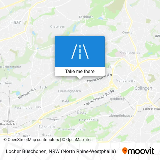 Карта Locher Büschchen
