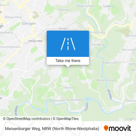 Meisenburger Weg map