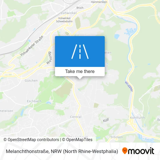 Карта Melanchthonstraße