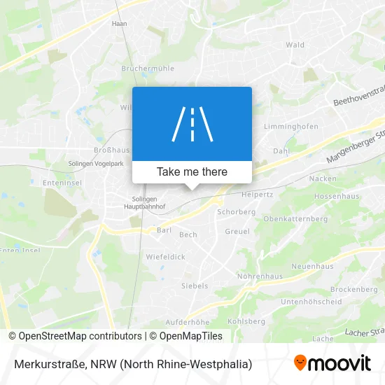 Merkurstraße map