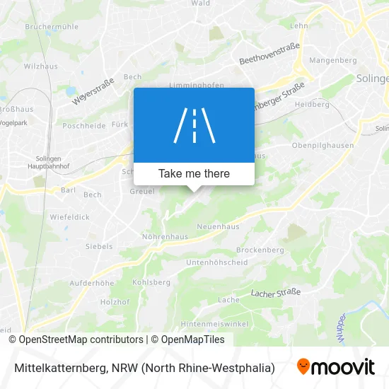 Карта Mittelkatternberg