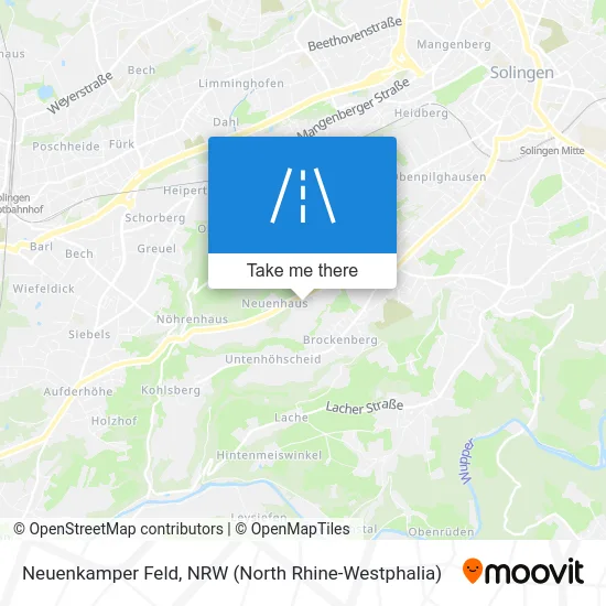 Neuenkamper Feld map