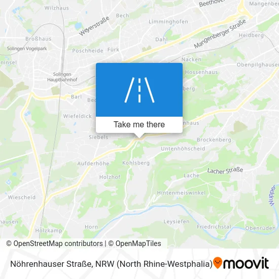 Карта Nöhrenhauser Straße