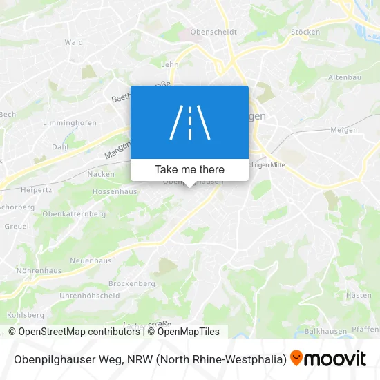 Карта Obenpilghauser Weg