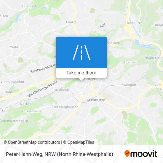 Карта Peter-Hahn-Weg