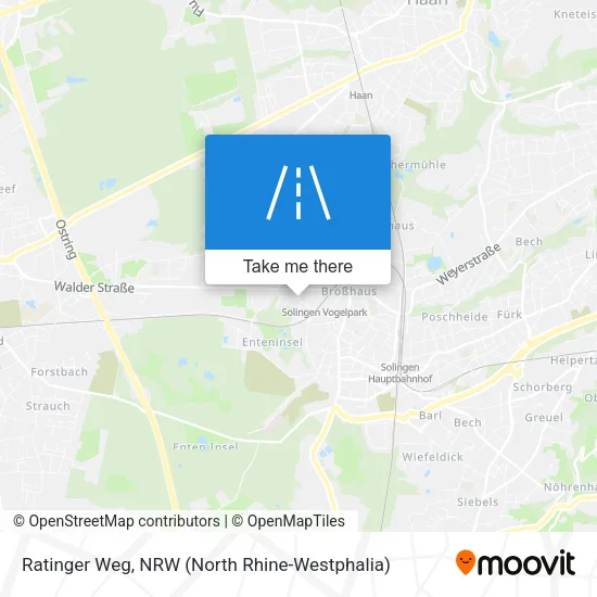 Карта Ratinger Weg