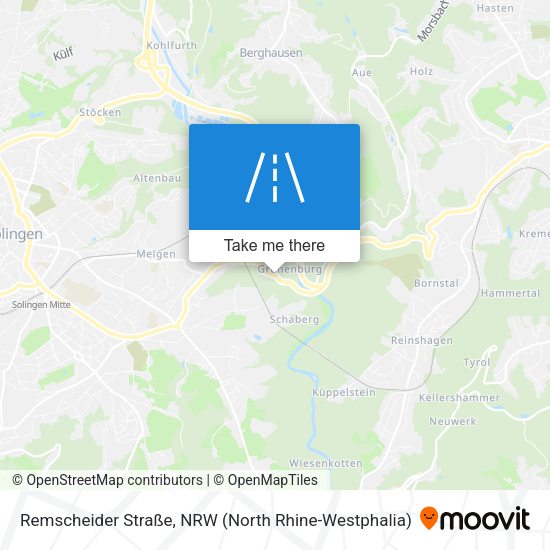 Remscheider Straße map