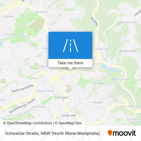 Карта Schweizer Straße