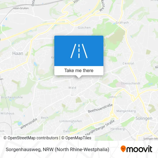 Sorgenhausweg map