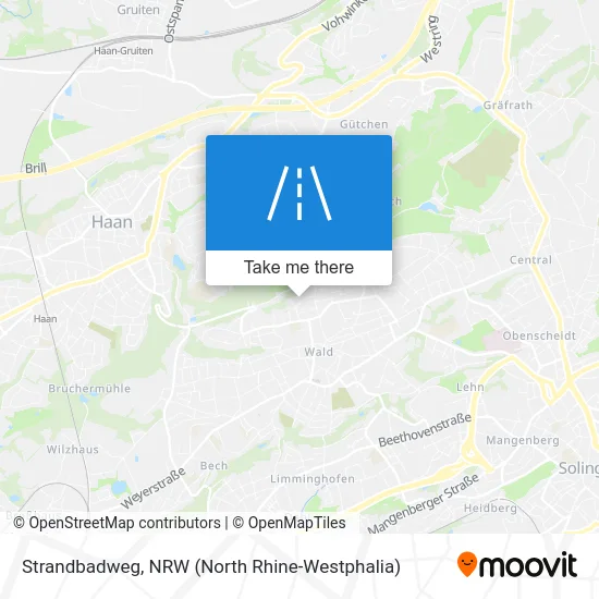 Карта Strandbadweg