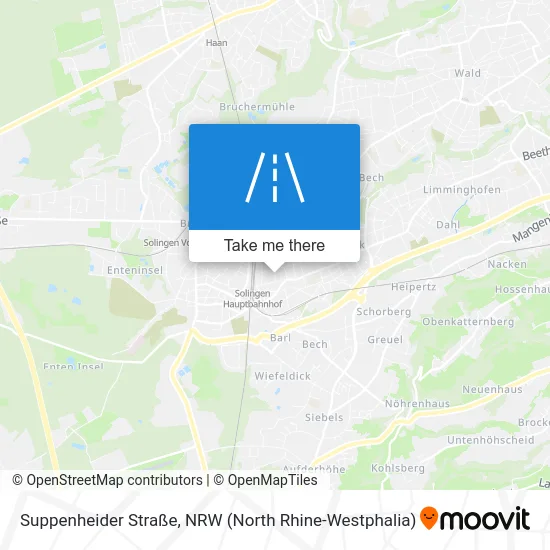 Карта Suppenheider Straße