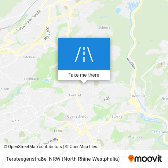 Карта Tersteegenstraße