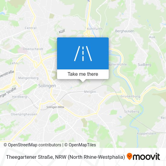 Theegartener Straße map