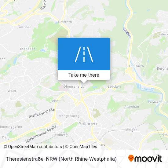 Theresienstraße map