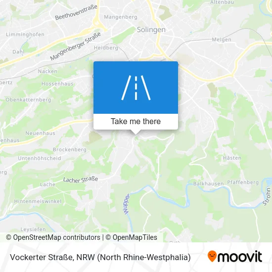Карта Vockerter Straße