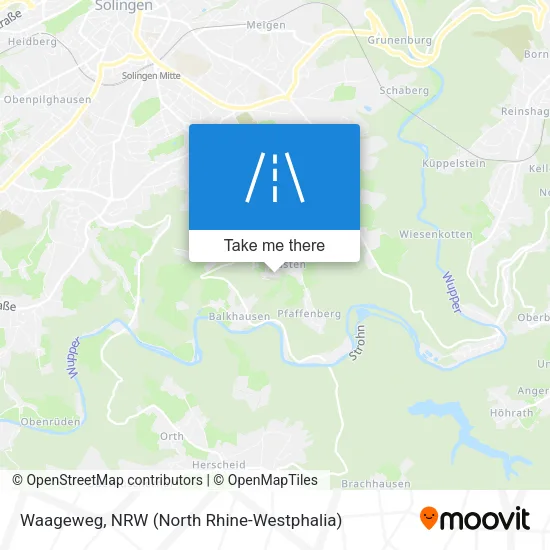 Карта Waageweg