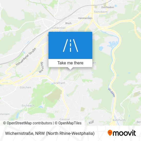 Карта Wichernstraße