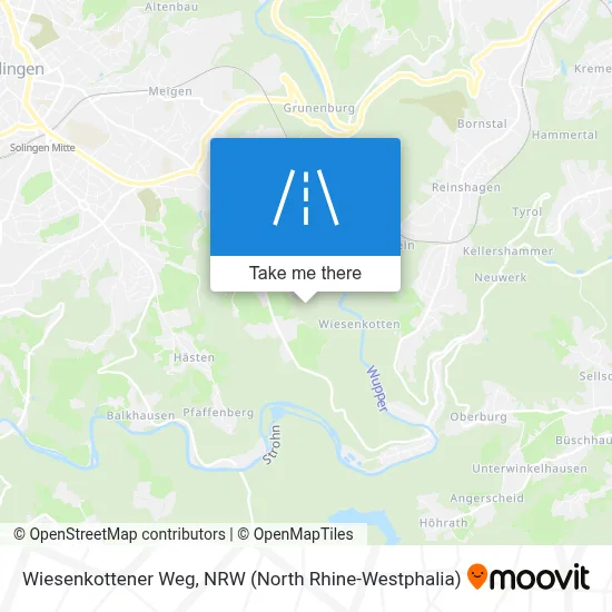 Wiesenkottener Weg map