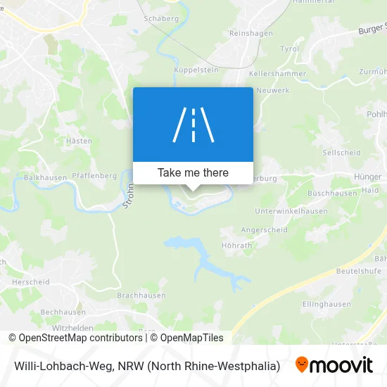 Willi-Lohbach-Weg map