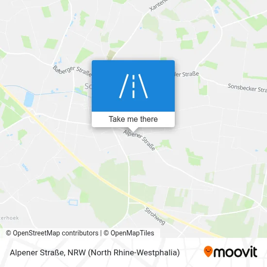 Alpener Straße map