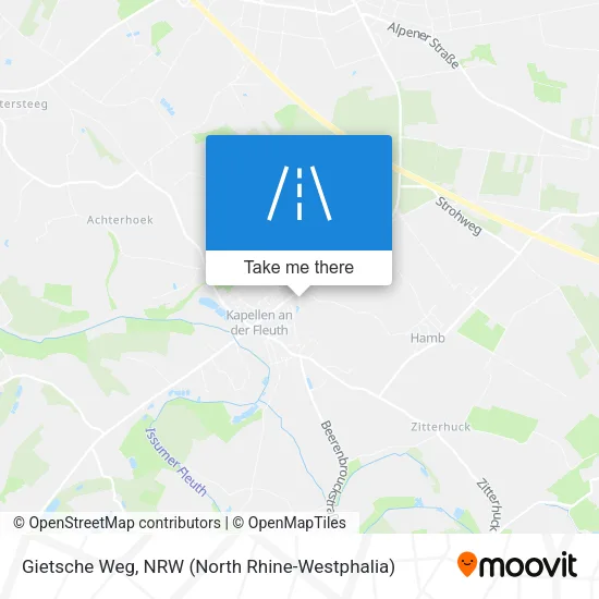 Карта Gietsche Weg