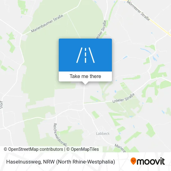 Карта Haselnussweg