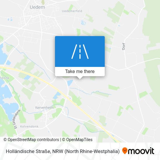 Holländische Straße map