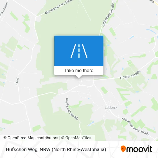 Карта Hufschen Weg