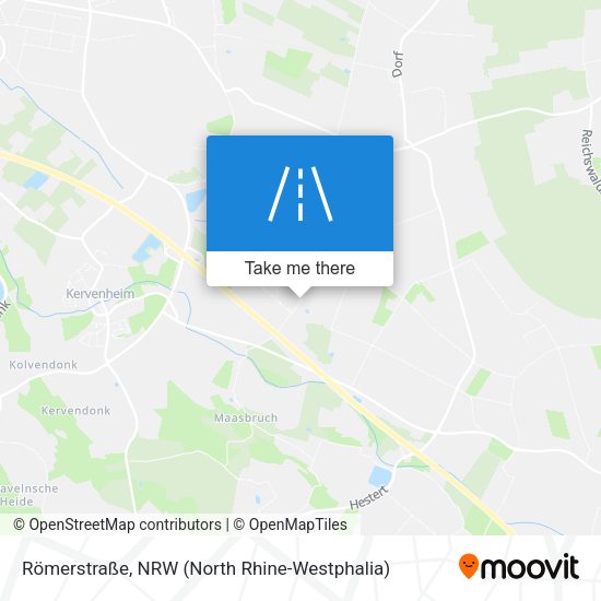 Römerstraße map