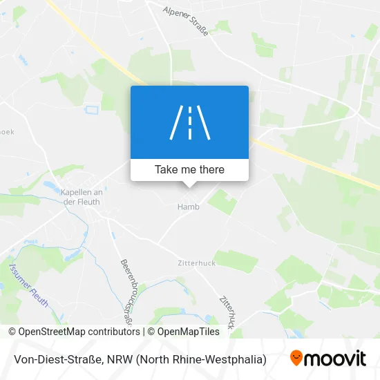 Von-Diest-Straße map