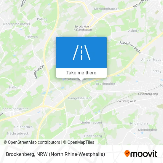 Карта Brockenberg
