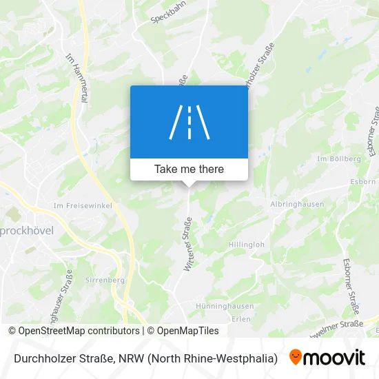 Durchholzer Straße map