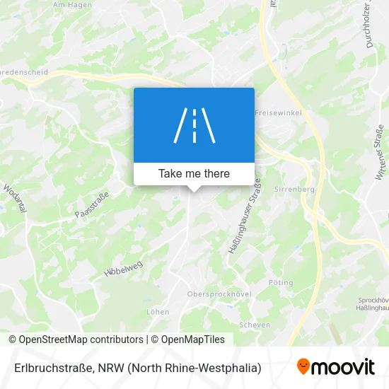 Erlbruchstraße map