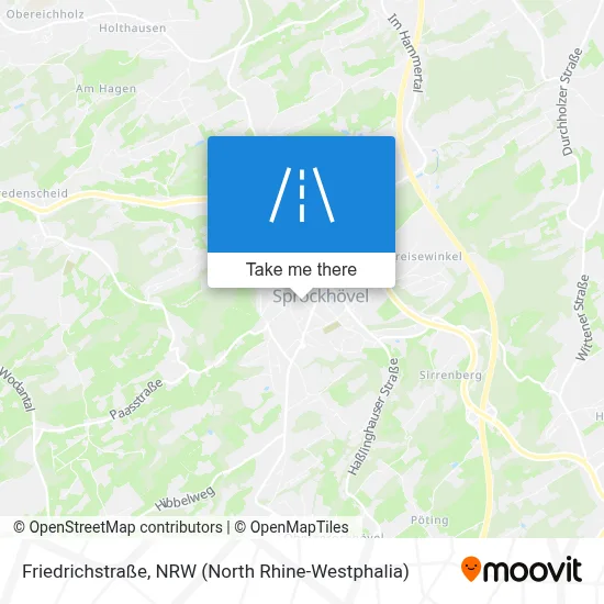Friedrichstraße map