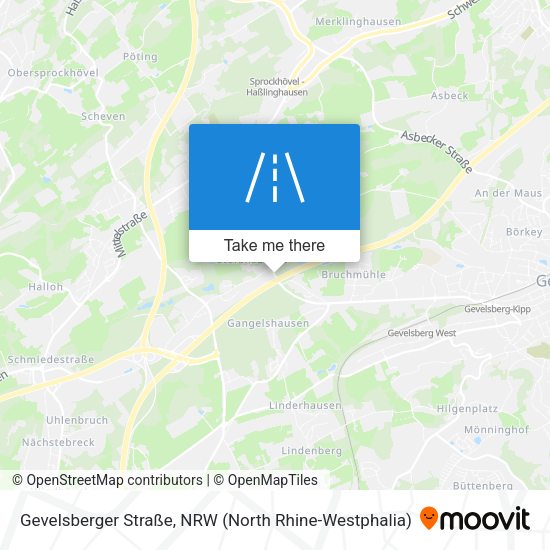 Gevelsberger Straße map
