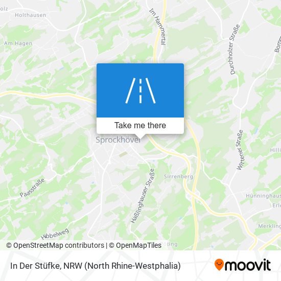 In Der Stüfke map