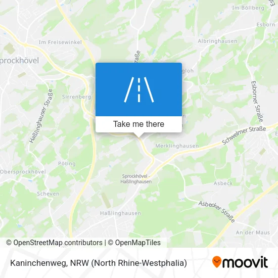 Карта Kaninchenweg