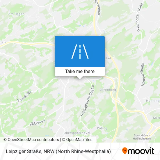 Карта Leipziger Straße