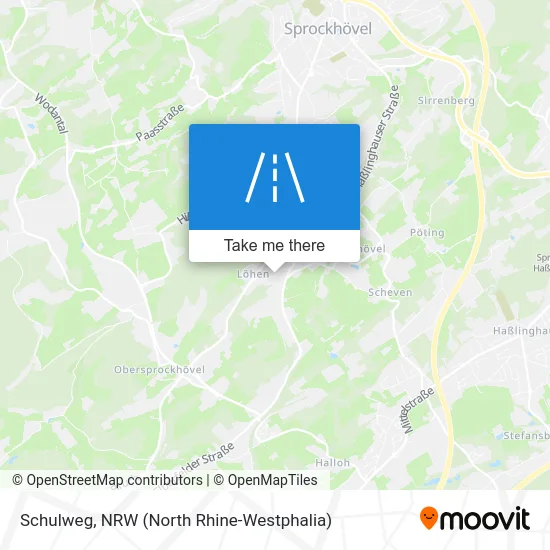 Schulweg map