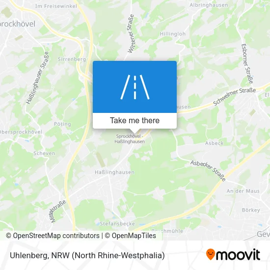 Карта Uhlenberg