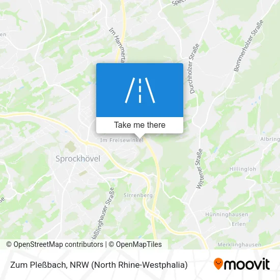 Карта Zum Pleßbach