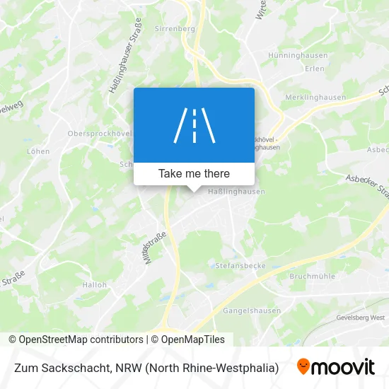 Карта Zum Sackschacht
